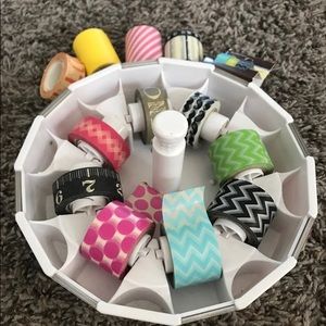 Washi tape and caddy